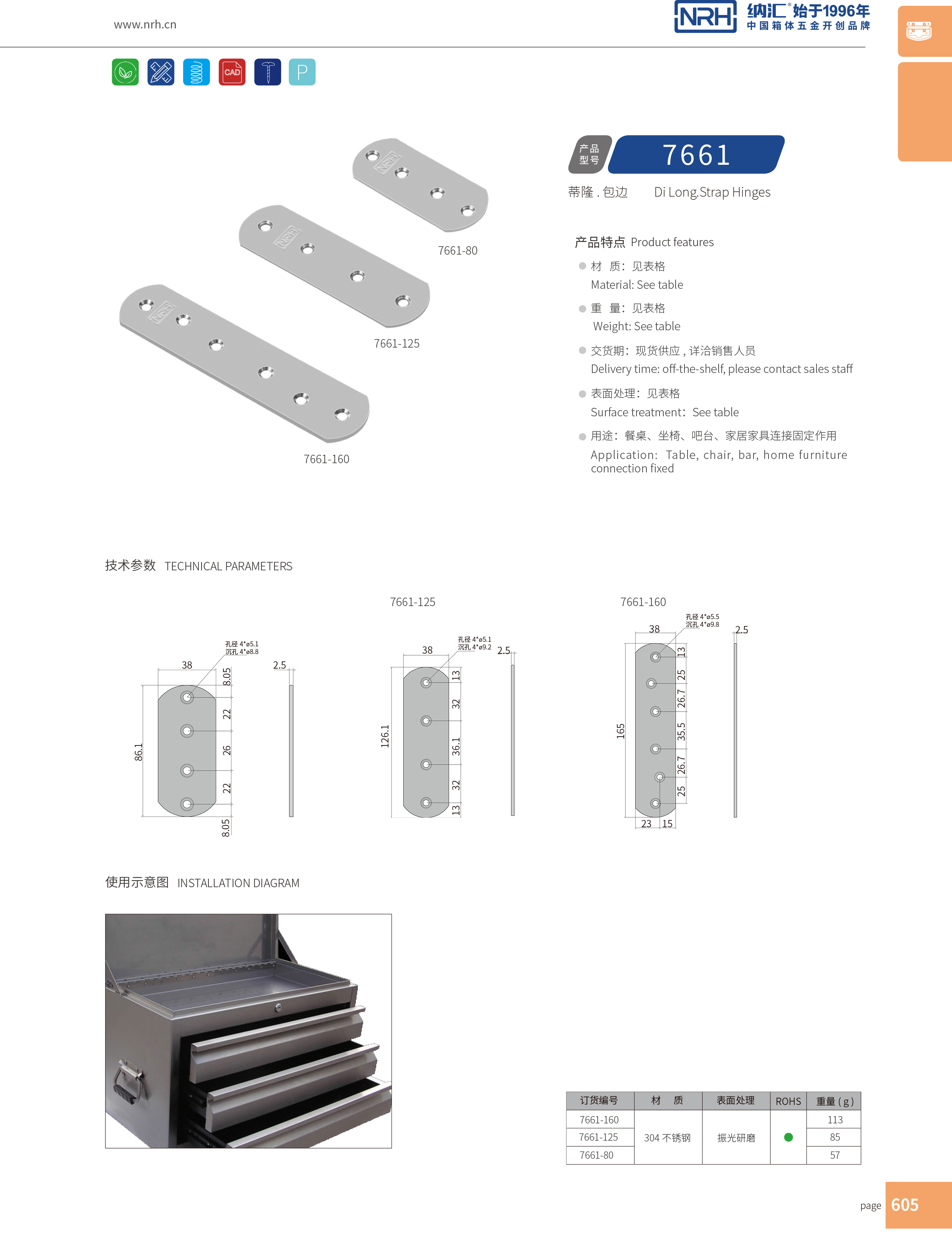 包邊7661-80木箱包角_球形護角_NRH納匯包邊 